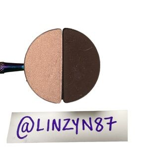 Vintage Too Faced eyeshadow duo pan - Sexpresso and peach fuzz